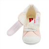 miki house classic high top first walker shoes pink