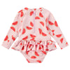 molo narice baby swimsuit melon pink