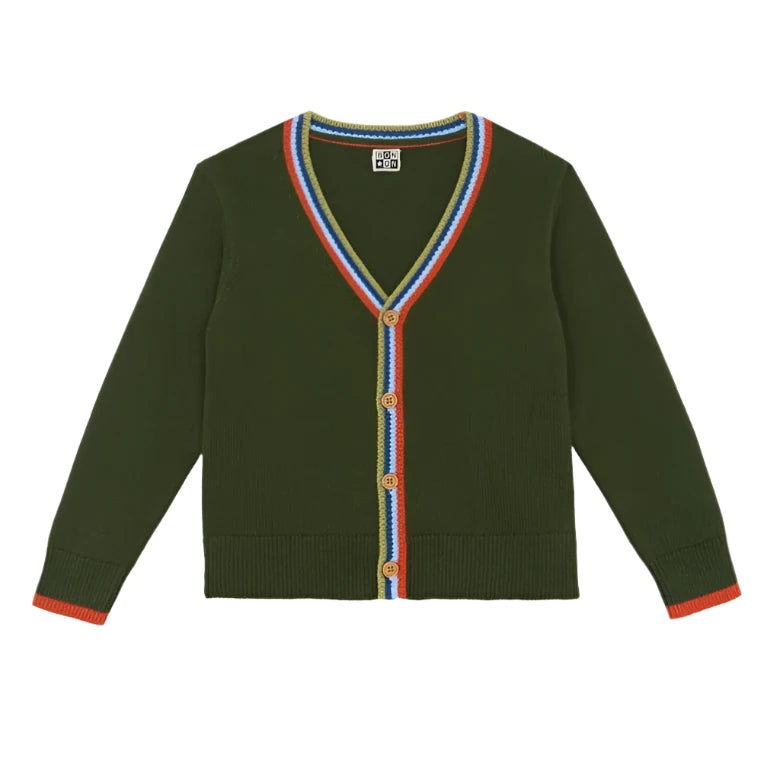 bonton tomy cardigan popeye green