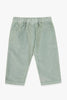 bonton darius baby corduroy trousers light green