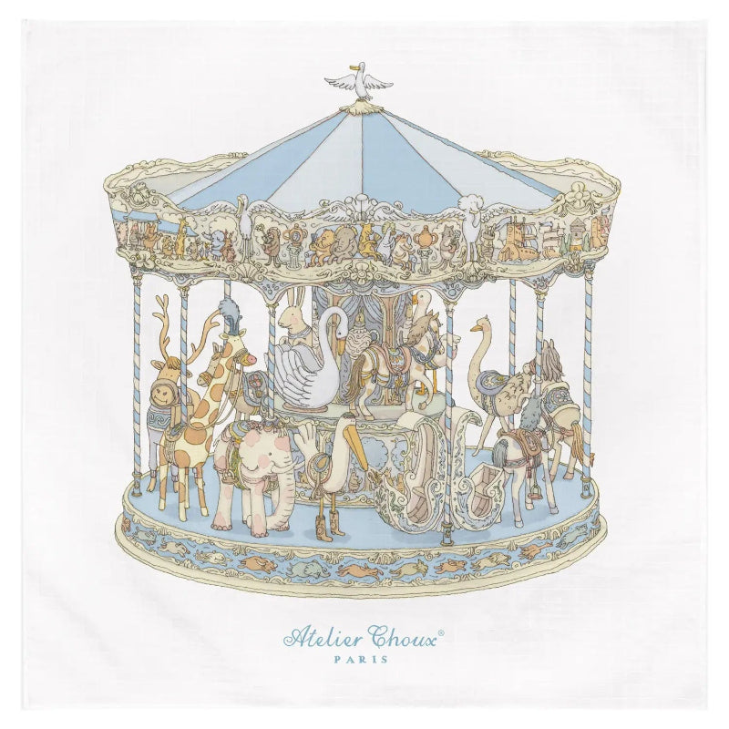 atelier choux carré carousel blue