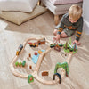 tender leaf toys wild pines train set