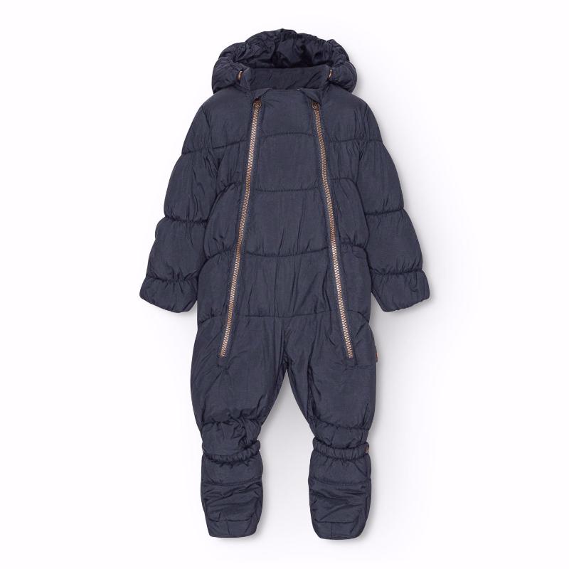 molo hebe baby snowsuit dark night