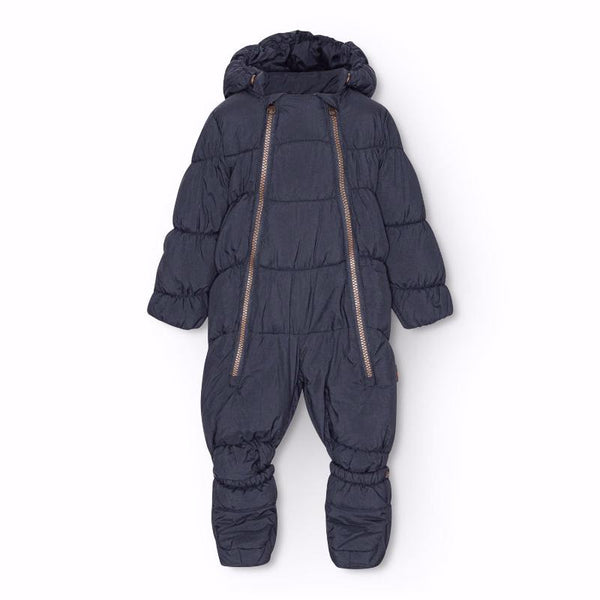 molo hebe baby snowsuit dark night