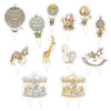 atelier choux cake toppers set