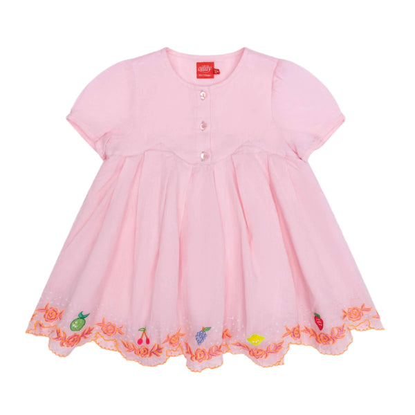 oilily desia dress prism pink