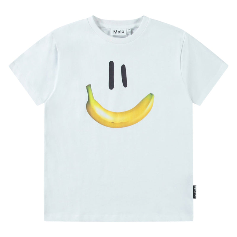 molo riley t-shirt banana smile