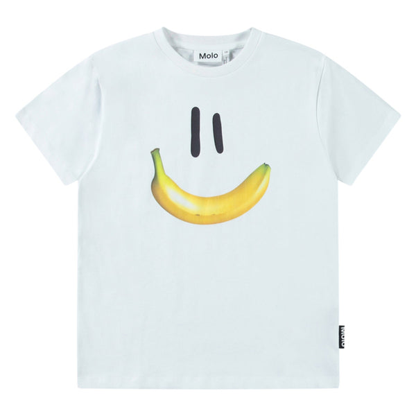 molo riley t-shirt banana smile