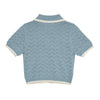 tutu du monde chelsea knitted top canal blue