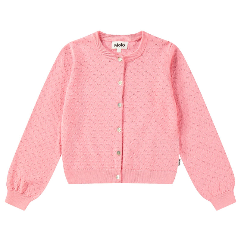 molo georgina cardigan pink lemonade