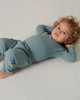 marmar copenhagen benedicte long sleeve baby body blue dove