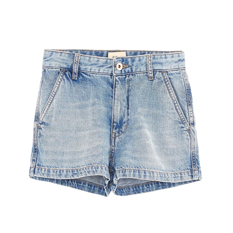 bellerose kristen chino shorts light blue