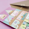 sticker scene greeting card dollhouse