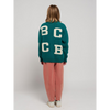 bobo choses b.c all over jacquard cardigan green