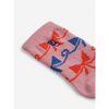 bobo choses ribbon bow all over baby short socks pink