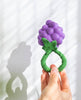 oli & carol grape rattle toy