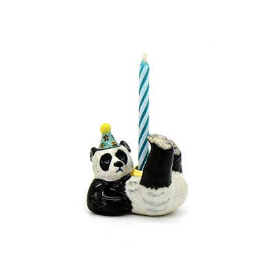 panda birthday cake topper