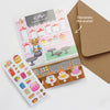 sticker scene greeting card sweet shop