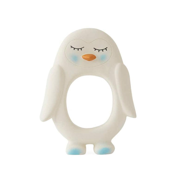 oyoy penguin baby teether