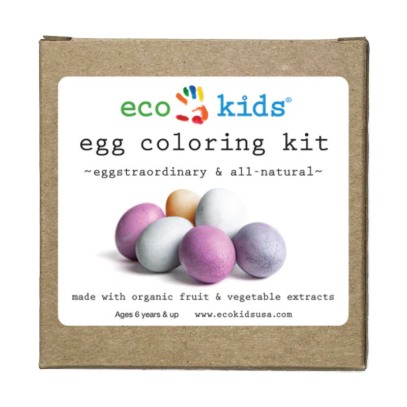 eco kids egg coloring kit