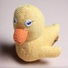 estella nyc rubber ducky baby rattle