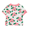 mini rodini roses aop ss tee pink