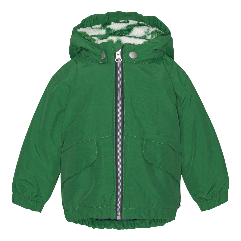 molo honor coat woodland green