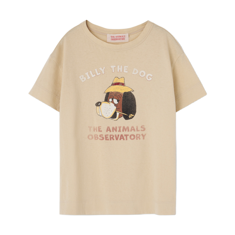 the animals observatory rooster t-shirt beige billy – kodomo
