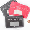 inklings paperie box of 12 scratch-off love coupons, valentine's day cards