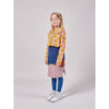 bobo choses color block knitted skirt, girls knit bottoms