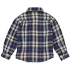 morley benjamin plaid shirt blue