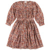 morley ernestine ikat dress brick, free shipping from kodomo boston