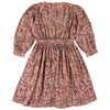 morley ernestine ikat dress brick