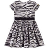 molo candy AOP dress tiger white