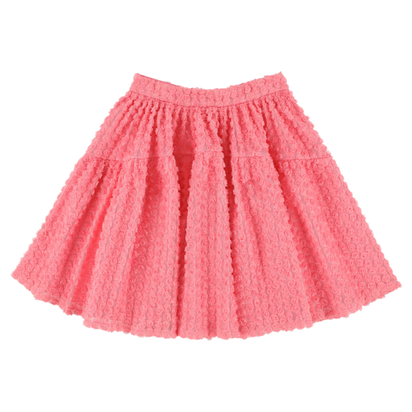 caroline bosmans midi skirt rose pink