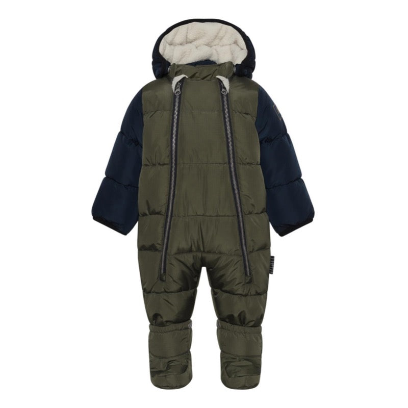 molo faith hebe baby snowsuit autumn block