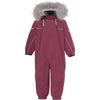 molo pyxis baby snowsuit maroon