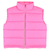 caroline bosmans puffer vest pink