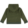 morley krane soft stripe sweatshirt cilantro