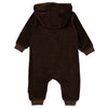 molo forest baby playsuit deep oak