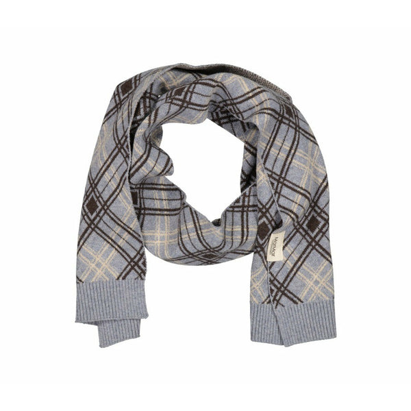 marmar copenhagen ario scarf blue check