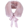 hucklebones faux fur stole dusty lilac - kodomo boston, fast shipping