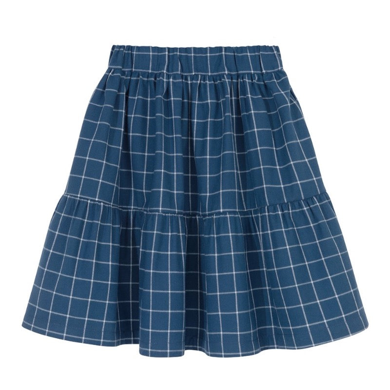 kids on the moon stellar skirt blue