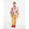 bobo choses flowers jacquard jumper