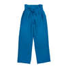 bobo choses paperbag wide leg womens trousers blue