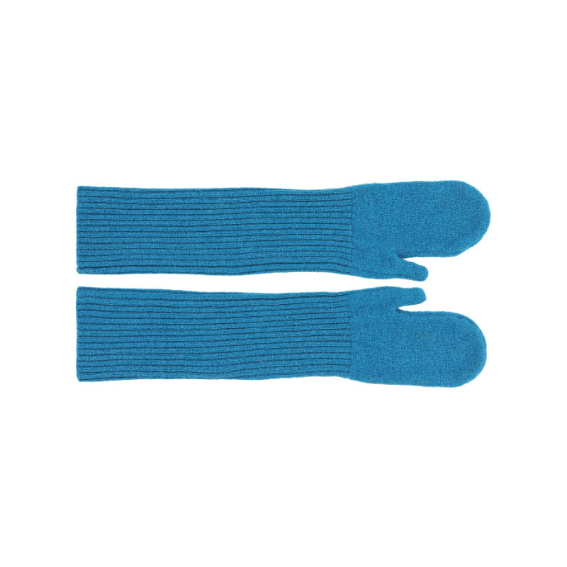 morley rabbits mittens turquoise