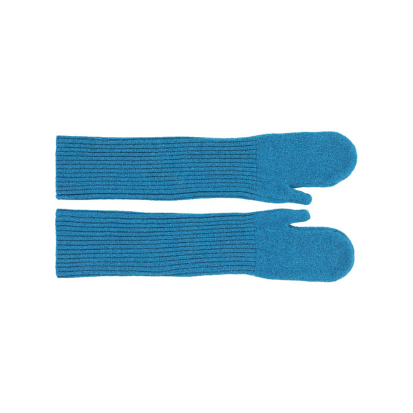 morley rabbits mittens turquoise