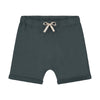 gray label shorts blue grey