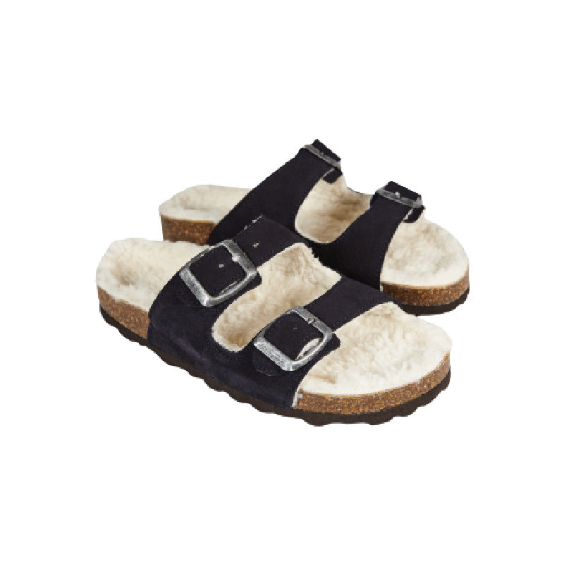 the new society bio sherpa sandal navy