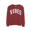 bellerose binch sweatshirt maroon